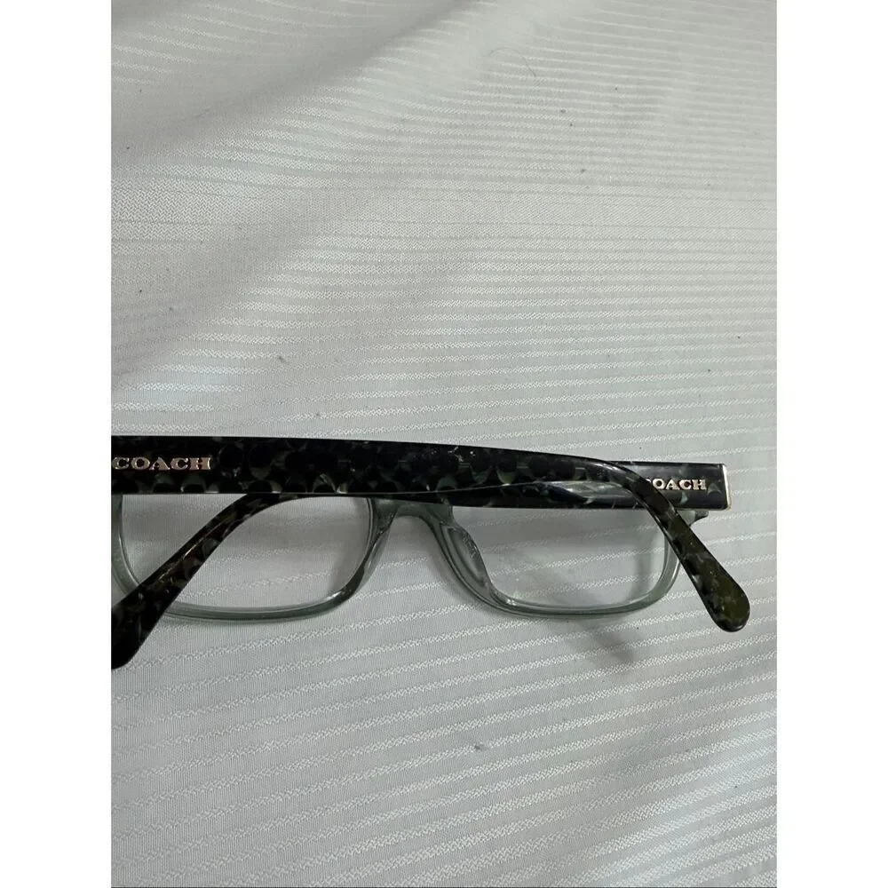 Coach 5786 Transparent Green Hopper 52 17 140 HC 6221U